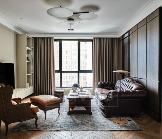 Rent Apartment, 3 rooms Residential complex BARRIN HOUSE Malaya Pirogovskaya Street, 8, Photo 1