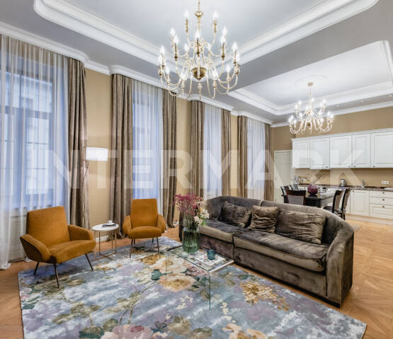 Rent Apartment, 4 rooms Bolshaya Sadovaya Street, 10, Photo 1