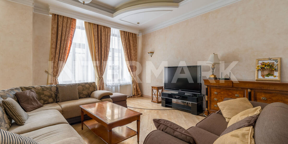 Rent Apartment, 4 rooms Residential complex Russky Modern Gogolevskiy Boulevard, 29, Photo 1