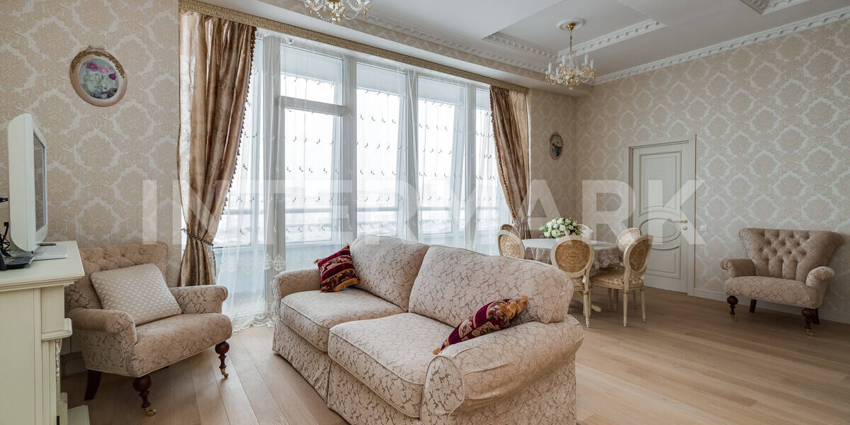 Rent Apartment, 3 rooms Residential complex Sadovye Kvartaly Yefremova Street, 10, Photo 1