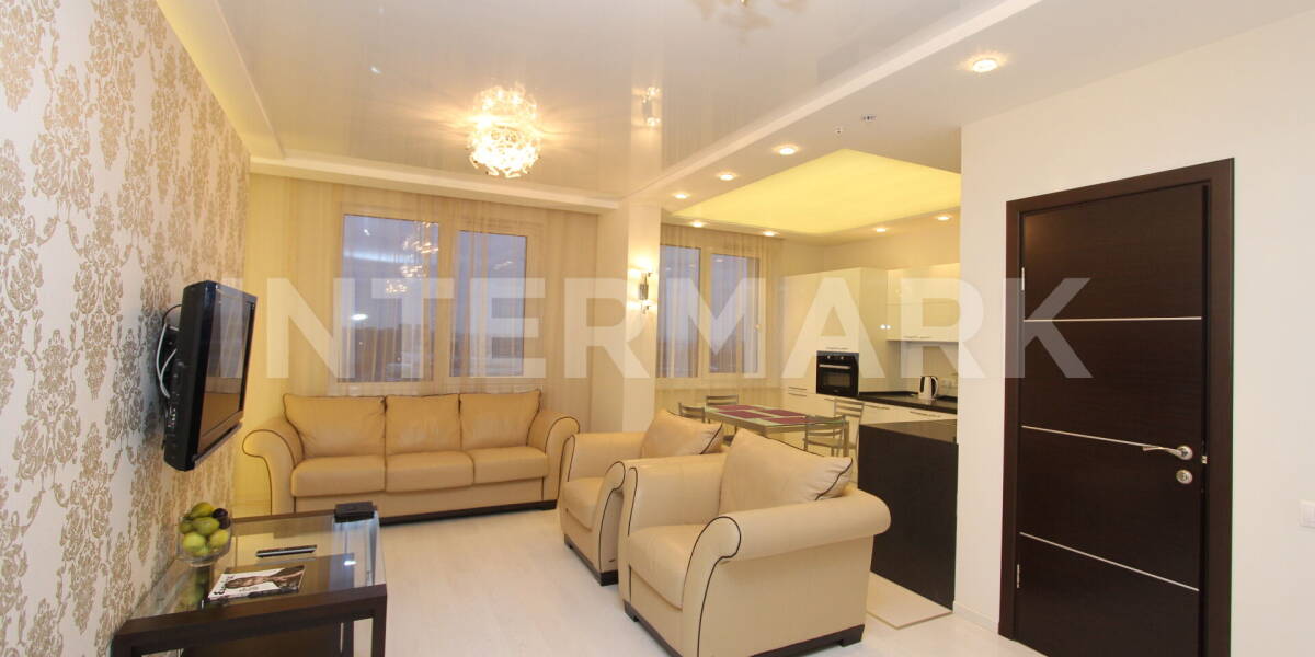 Rent Apartment, 3 rooms Residential complex Dom na Begovoy Khoroshyovskoye Highway, 12, korp. 1, Photo 1