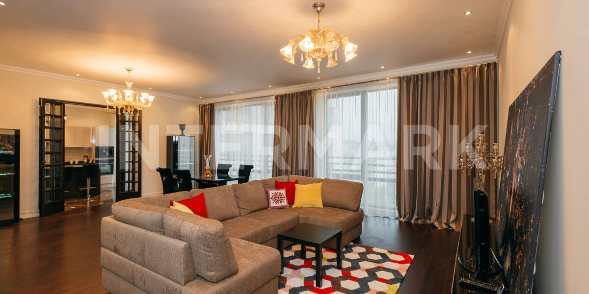 Rent Apartment, 3 rooms Residential complex Dom na Pokrovskom Bul'vare Kazarmenny Lane, 3, Photo 1