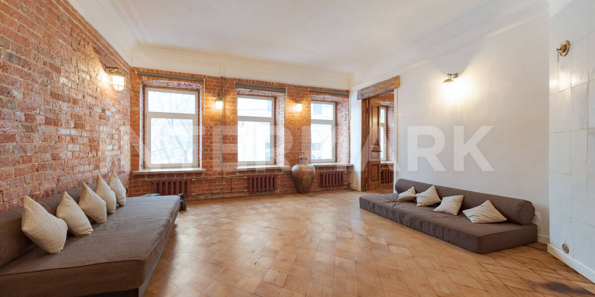 Rent Apartment, 4 rooms  Vorotnikovsky Lane, 8, str. 1, Photo 1