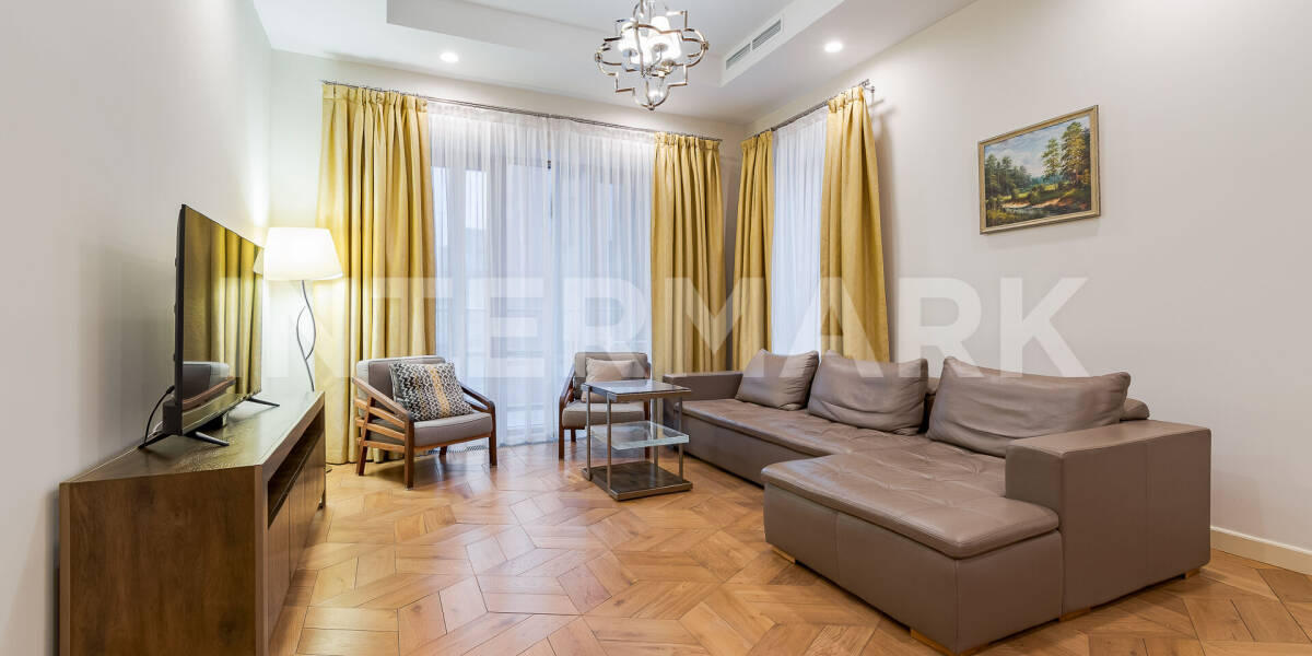 Rent Apartment, 4 rooms Residential complex Sadovye Kvartaly Trubetskaya Street, 12, Photo 1