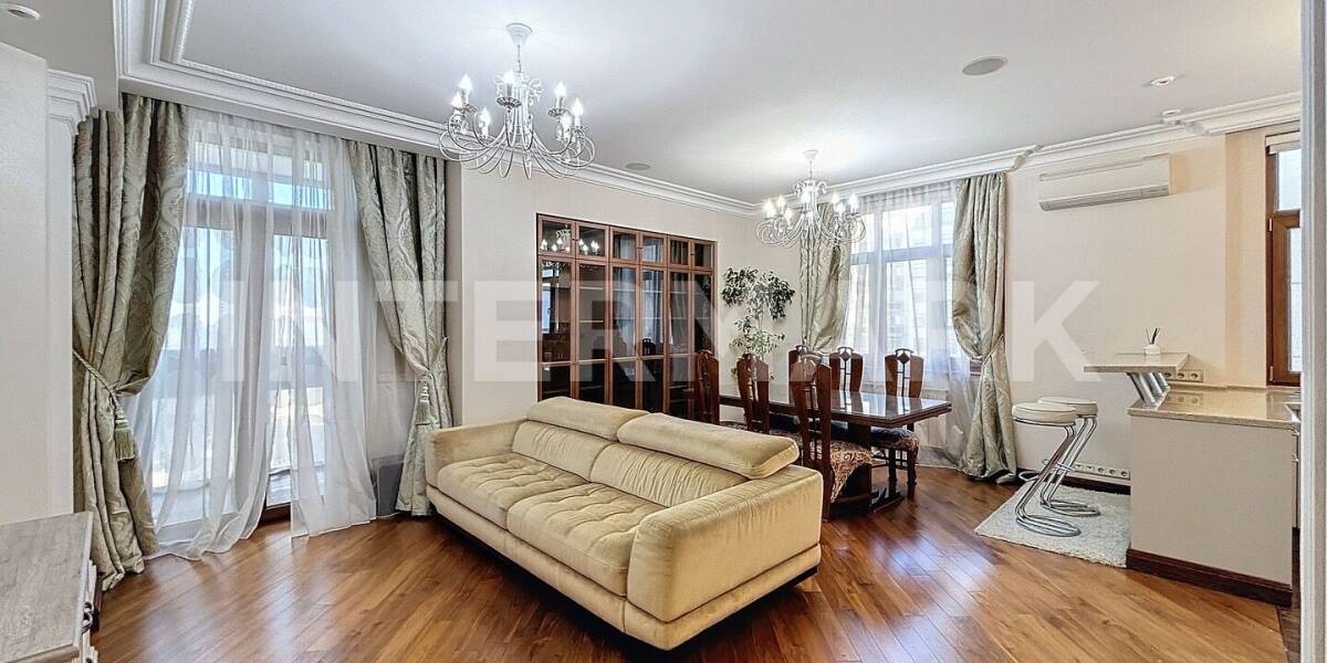 Rent Apartment, 4 rooms Residential complex Kvartal Shuvalovsky Lomonosovsky Avenue, 29, korp. 2, Photo 1