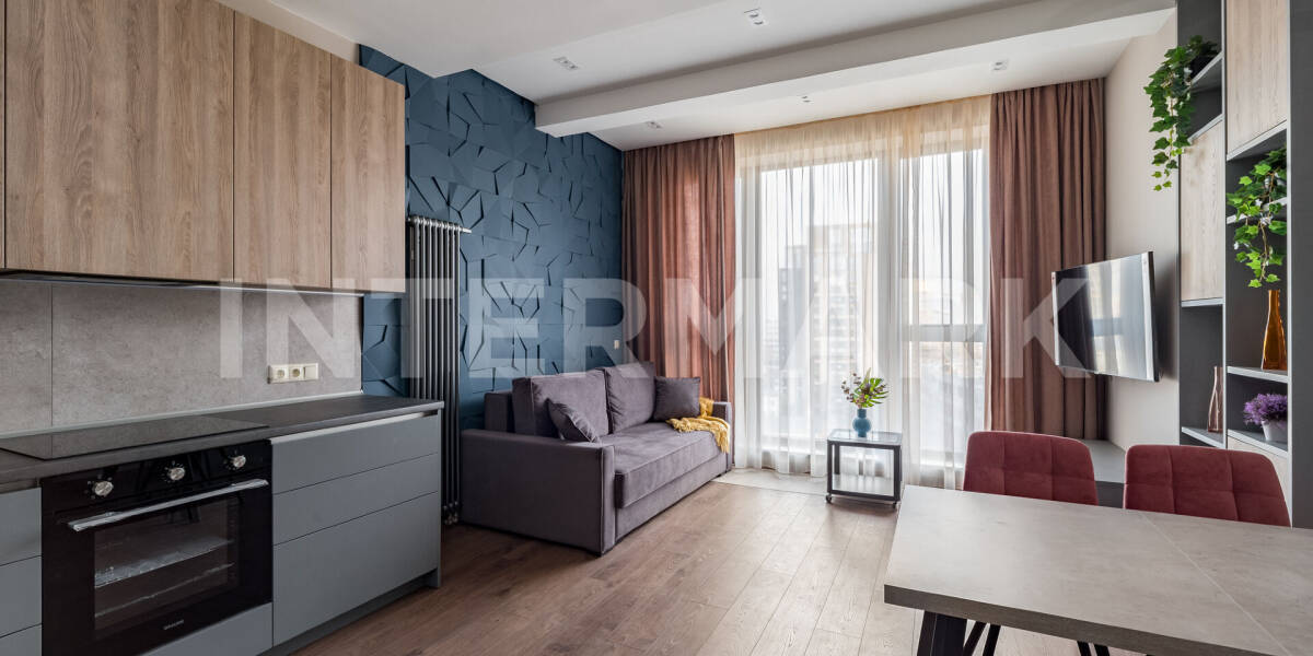 Rent Apartment, 3 rooms  Sergeya Makeyeva Street, 9, korp. 2, Photo 1