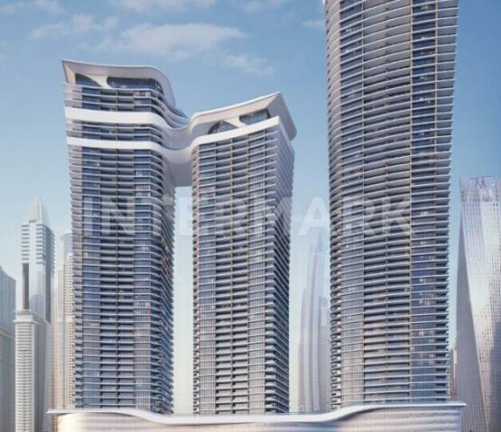  Апартаменты с 2 спальнями вдоль побережья Дубайской гавани Дубай, Фото 1