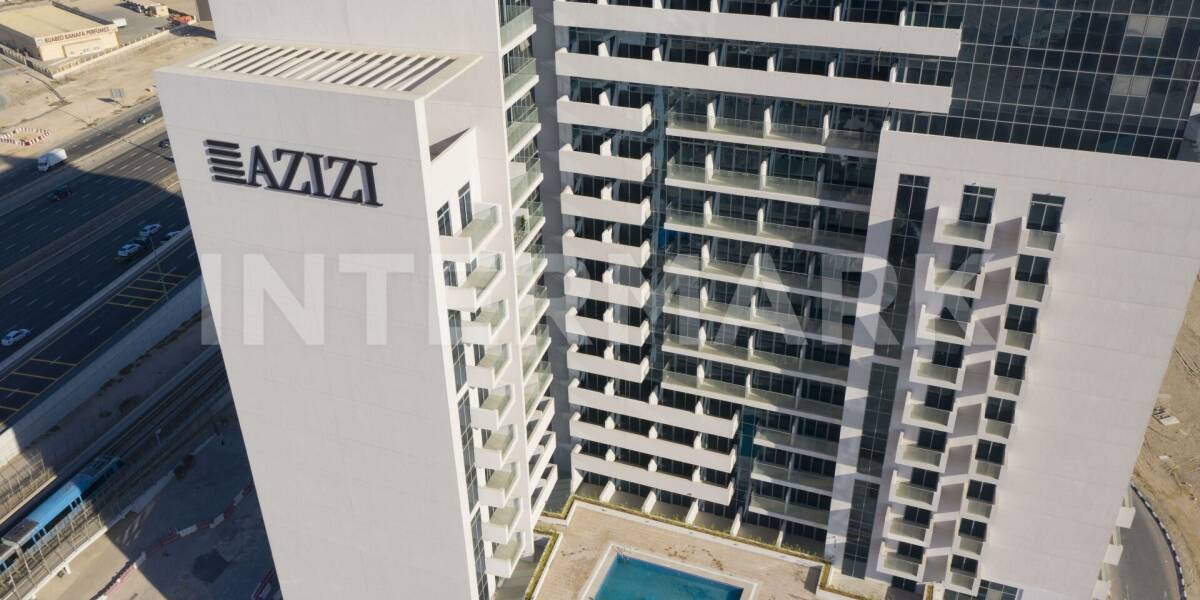  2-bedroom apartments in the Azizi Aura complex in Jebel Ali district United Arab Emirates, Photo 1