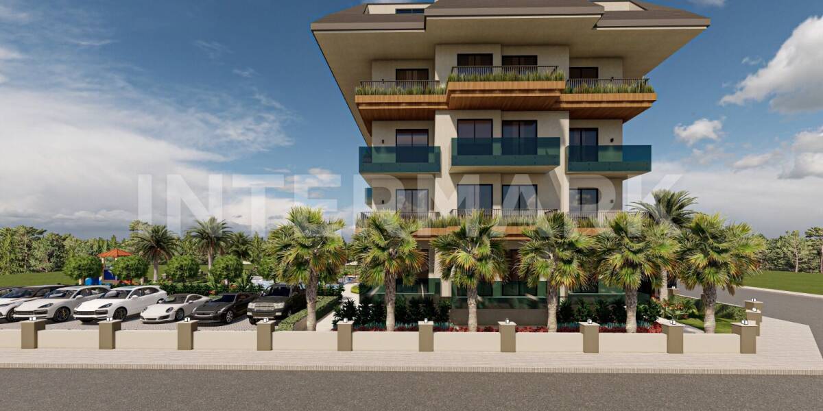  Apartments in a new building in Oba, Alanya Turkey, Photo 1