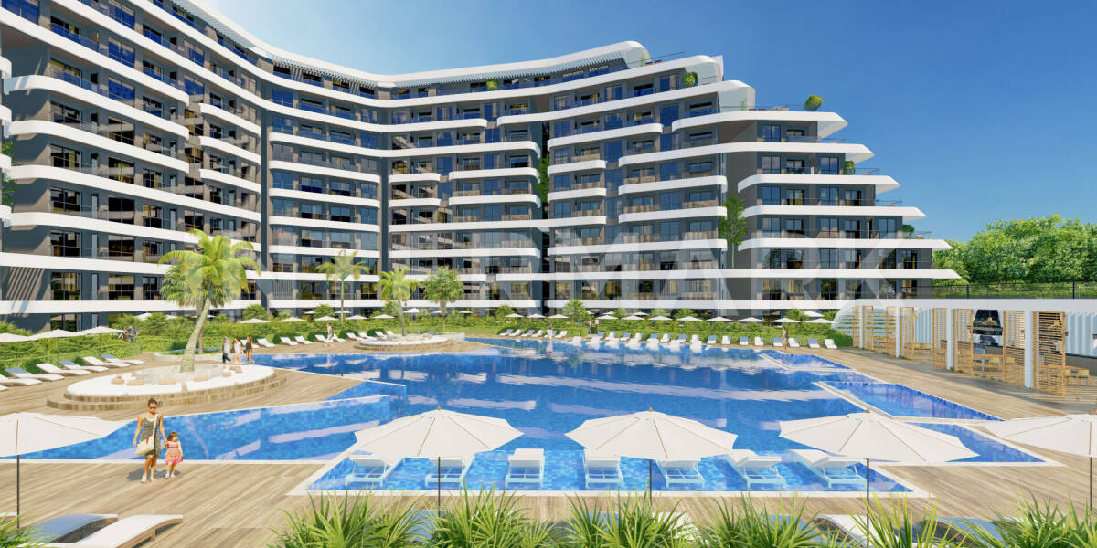  Residential complex with private terraces and swimming pools, Altintas, Antalya Turkey, Photo 1