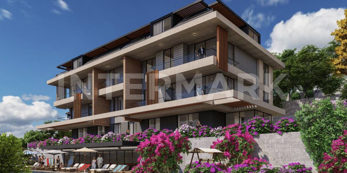  Новый жилой комплекс в районе Мамады, Аланья, провинция Анталия Турция, Фото 1