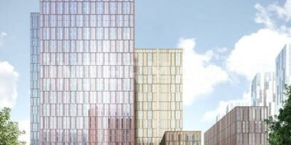  Modern towers in Manchester Great Britain, Photo 1