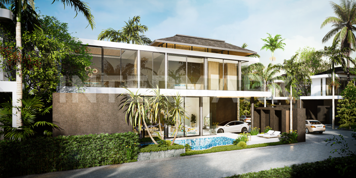  Complex of modern villas with pools in Layan area Thailand, Photo 1