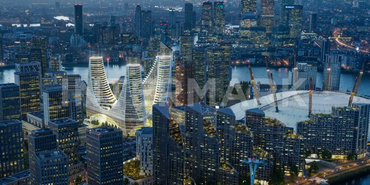  A luxury residential complex in the heart of the Greenwich Peninsula Great Britain, Photo 1