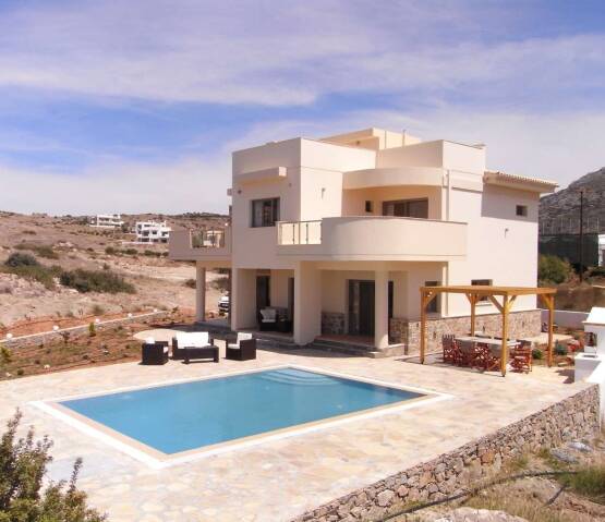  Modern villa with panoramic views Sitia, Фото 1