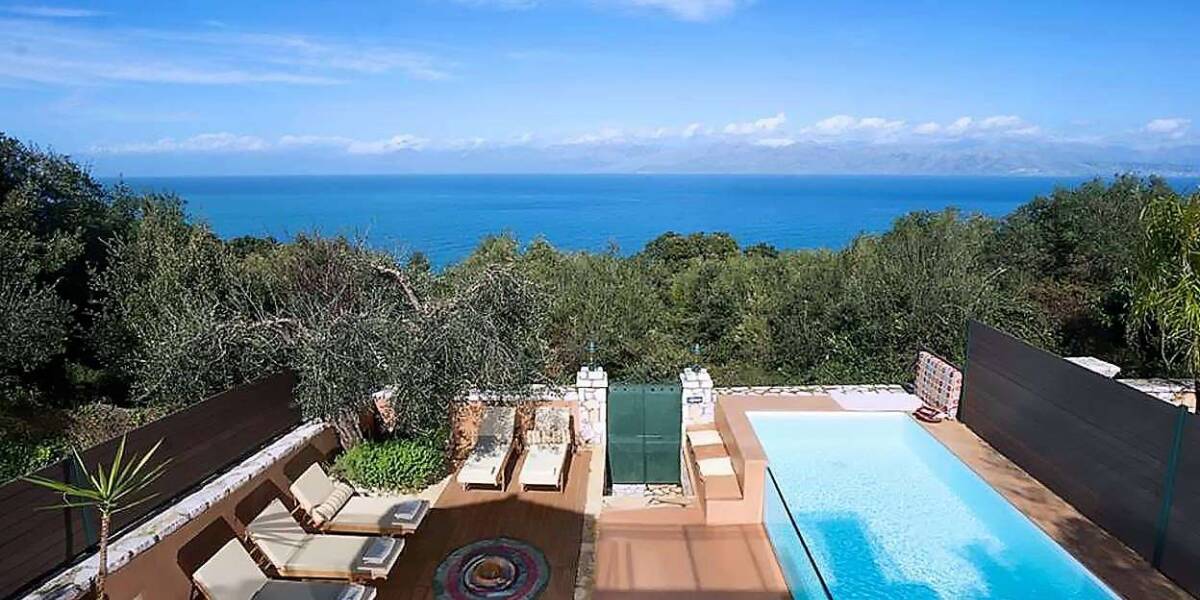  Unique estate with private beach Agios Stefanos, Corfu, Ionian Islands, Фото 1