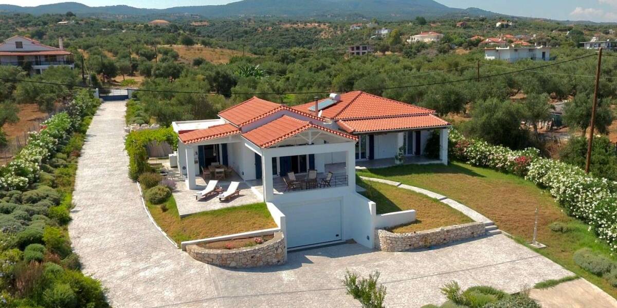  Beachfront villa in Peloponnese Chrani, Messinia, Peloponnese, Фото 1