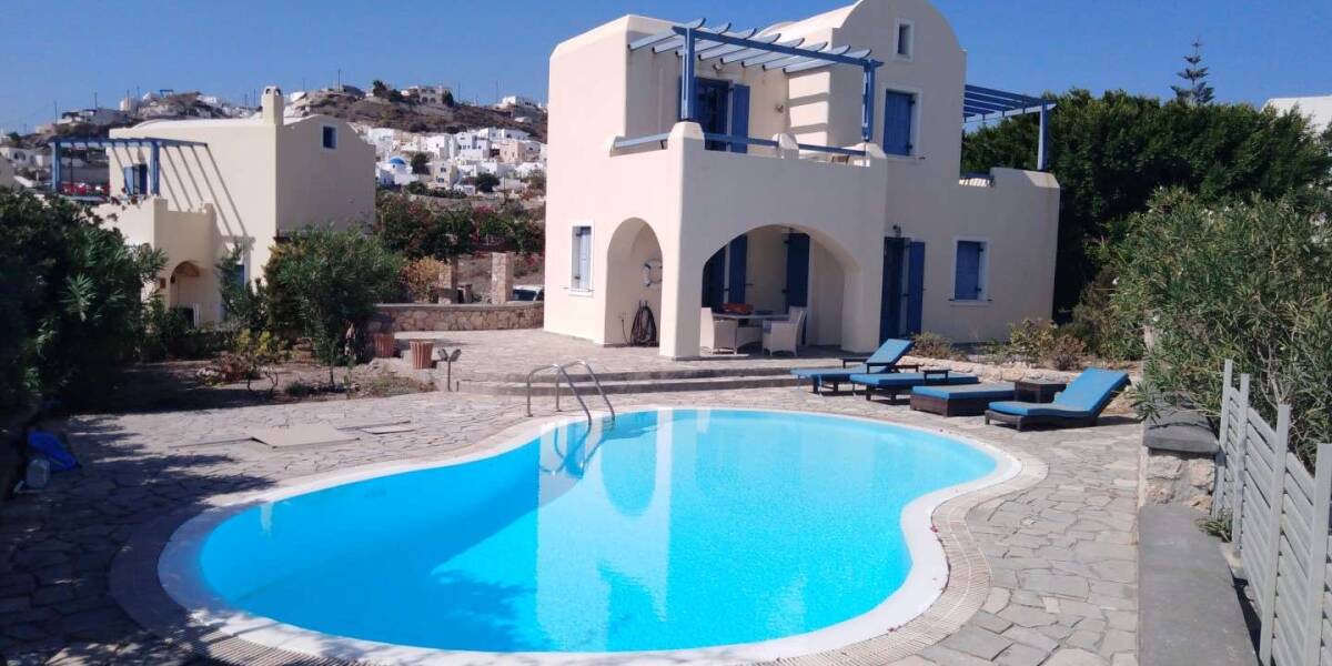  Villa in Akrotiri with caldera views and private pool , Photo 1