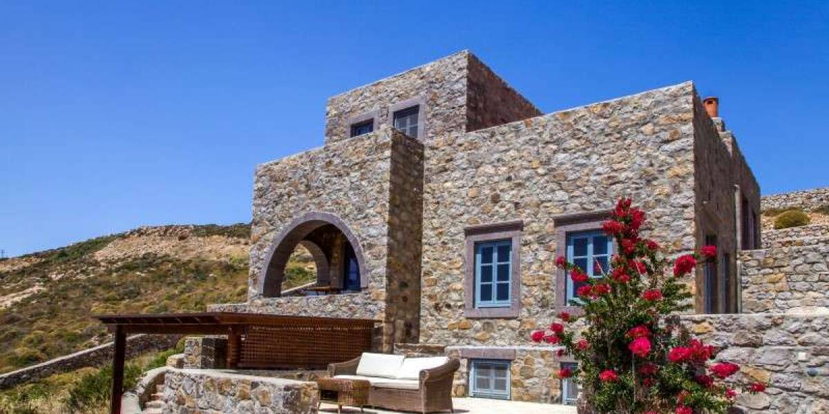  Two stone built villas in private location Patmos, Patmos, Dodecanese, Фото 1