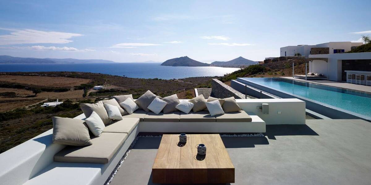  Great views villa in Paros island Ampelas, Paros, Cyclades Islands, Фото 1