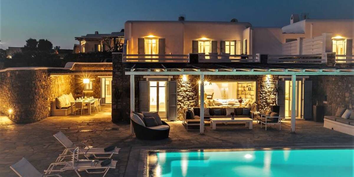  Amazing location, fine taste villa Paradise, Mykonos, Cyclades Islands, Фото 1