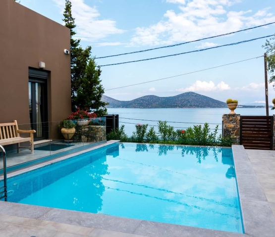 Holiday villa overlooking the sea Elounda, Lasithi, Crete, Photo 1