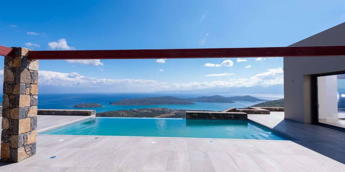  Luxurious villa with panoramic views Plaka, Lasithi, Crete, Фото 1