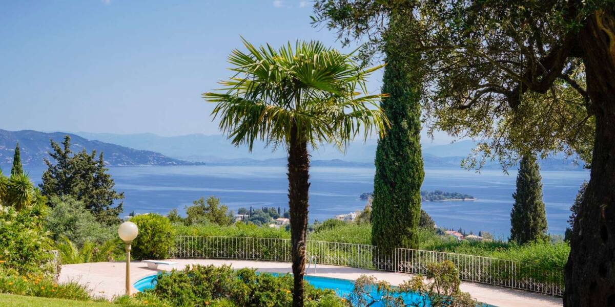  Exceptional manor with magnificent views Kontokali, Corfu, Ionian Islands, Фото 1