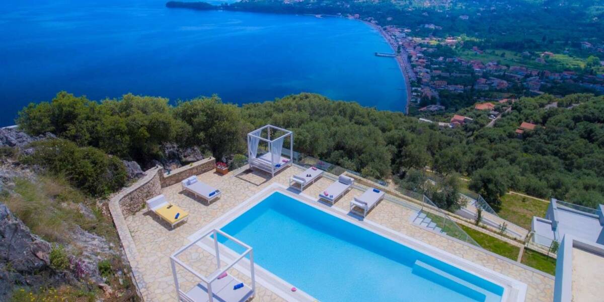  Brand new villa with breathtaking views Spartylas, Corfu, Ionian Islands, Фото 1
