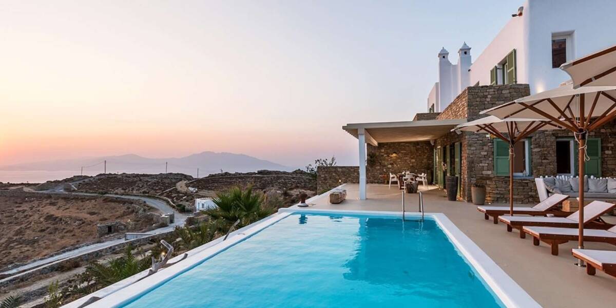  Cozy villa with breathtaking sunset views Fanari, Mykonos, Cyclades Islands, Фото 1