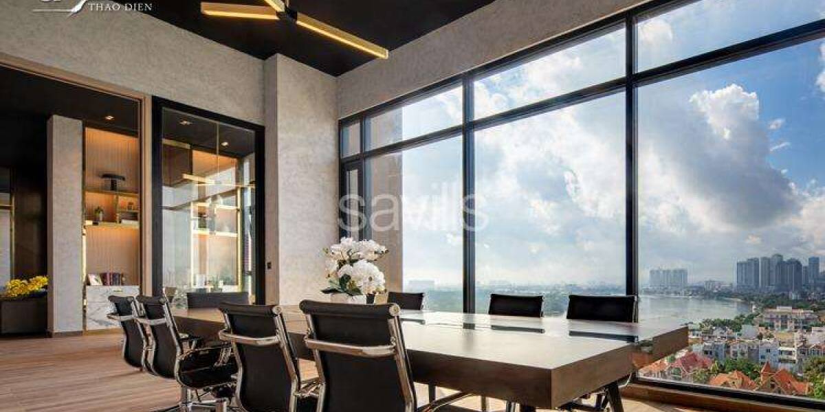  4 Bedroom D'Edge facing river view with SPA quota for foriegner by Capitaland 207 Nguyễn Văn Hưởng, Thảo Điền, Quận 2, Thành phố Hồ Chí Minh, Vietnam, Фото 1