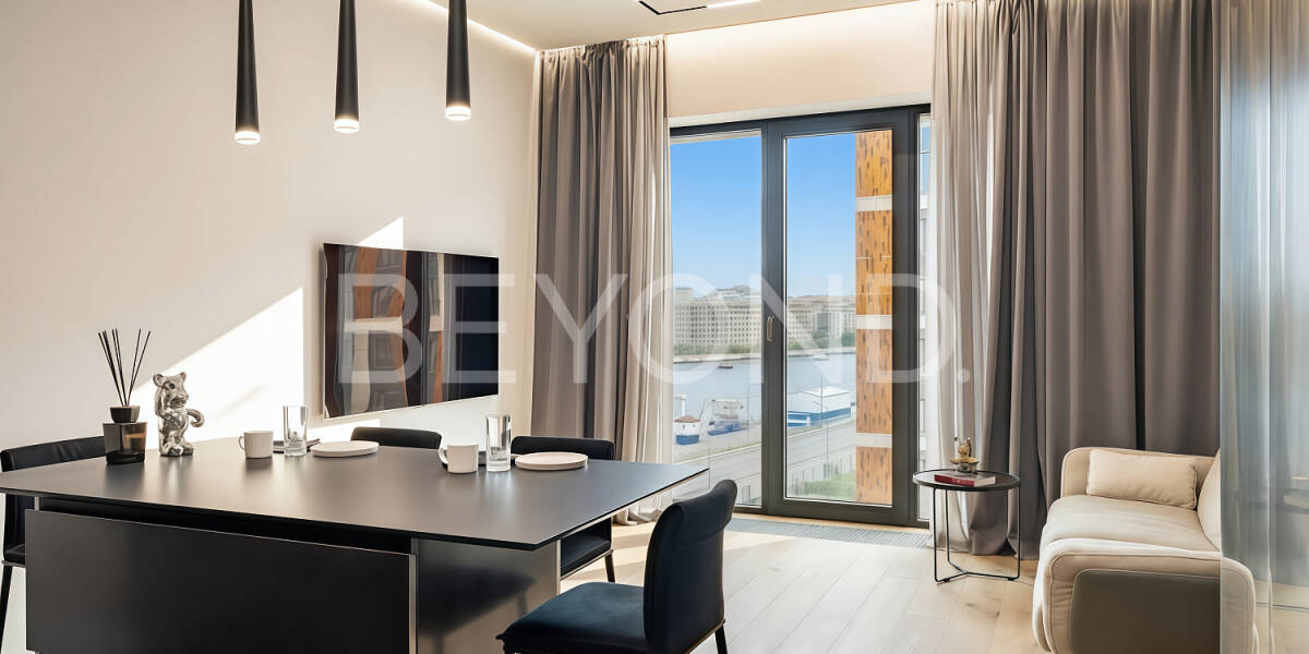Apartment, 2 rooms  Санкт-Петербург г., г. Санкт-Петербург, Василеостровский, Макарова наб.,   58, стр.1, Photo 1