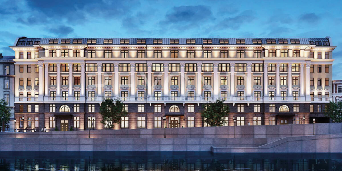 Квартира, 3 комнаты  Санкт-Петербург г., г. Санкт-Петербург, Центральный район, Воскресенская наб.,   32, Фото 1