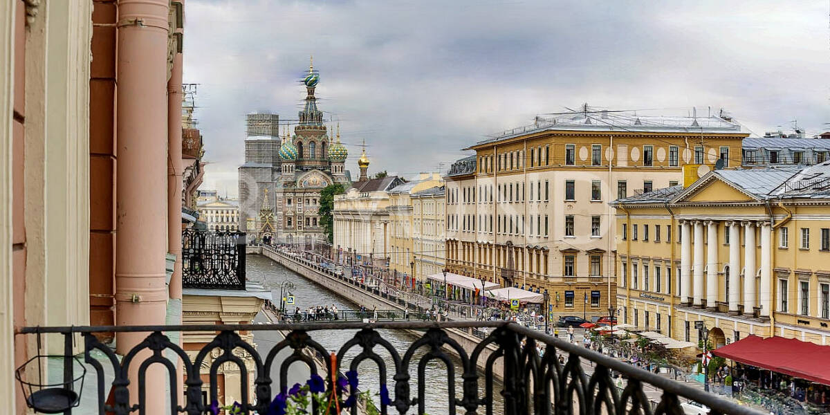 Квартира, 5 комнат  Санкт-Петербург г., Центральный район, набережная канала Грибоедова, 19 , Фото 1