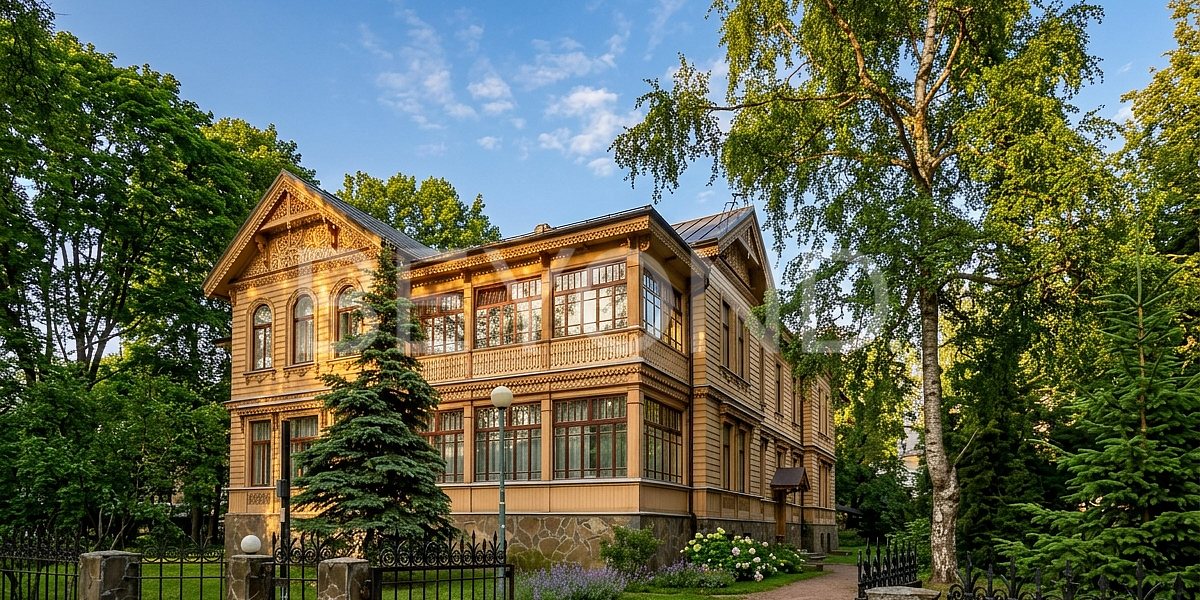 Apartment, 21 room  Санкт-Петербург г., г. Санкт-Петербург, Каменный остров, наб. реки Малой Невки,   33, Photo 1