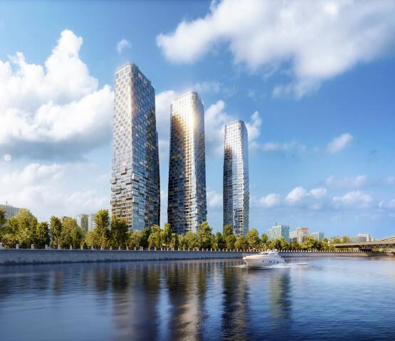 Apartment, 2 rooms Residential complex River Park Towers Кутузовский Kutuzovsky Drive, 16s1, Photo 1