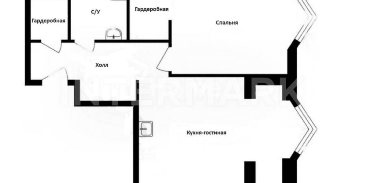 Квартира, 2 комнаты  улица Усачёва,  11Б, Фото 1