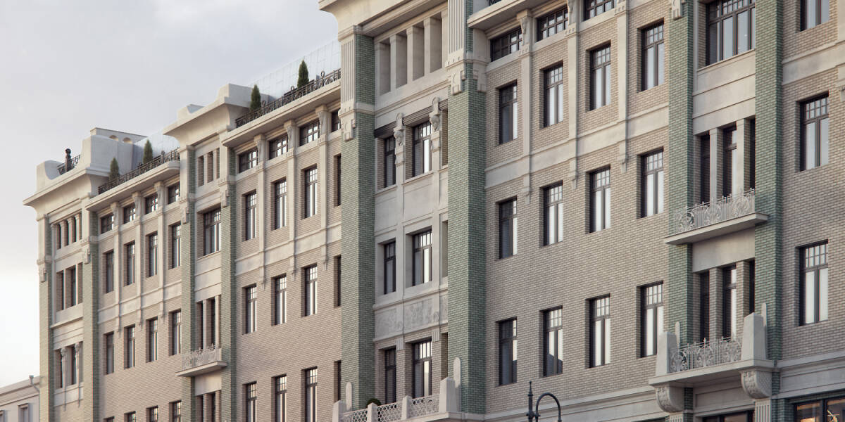 Apartment, 2 rooms Residential complex  Bolshaya Dmitrovka Street, d. 9, korpus A,B,V,G, Photo 1