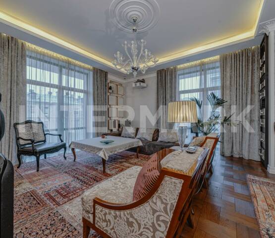 Apartment, 5 rooms Residential complex Dom na Pokrovskom Bul'vare Kazarmenny Lane, 3, Photo 1