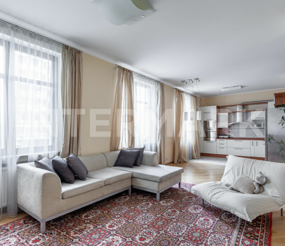 Apartment, 3 rooms Residential complex Lastochkino Gnezdo Krasnoproletarskaya Street, 7, Photo 1