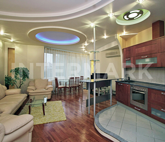 Apartment, 3 rooms Residential complex Kvartal na Leninskom Leninsky Avenue, 128, korp. 1, Photo 1