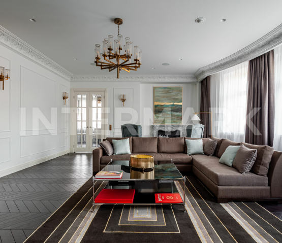 Apartment, 5 rooms Residential complex Ostozhenka Park Palace Khilkov Lane, 1, Photo 2