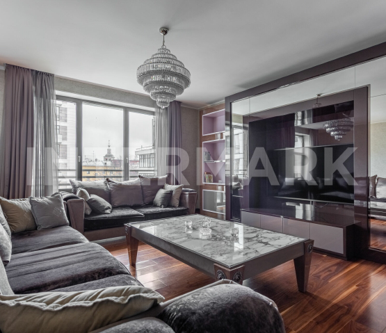 Apartment, 3 rooms Residential complex Dom na Pokrovskom Bul'vare Kazarmenny Lane, 3, Photo 2