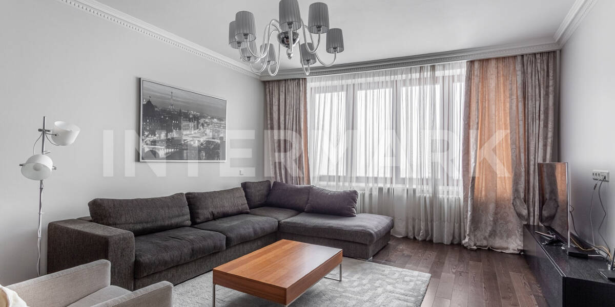 Apartment, 3 rooms Residential complex Akademdom Arkhitektora Vlasova Street, 8, Photo 1