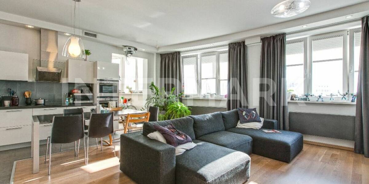 Apartment, 4 rooms Residential complex Grand Park Khodynsky Boulevard, 5, korp. 4, Photo 1