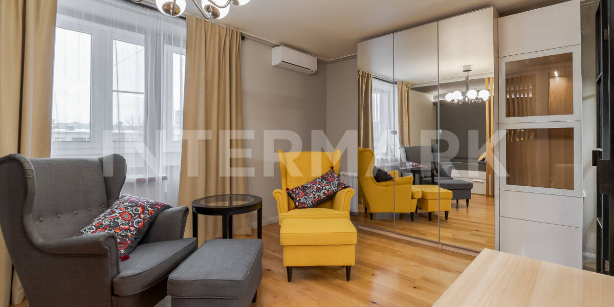 Apartment, 1 room  Leningradskiy Avenue, 54/1, Photo 1