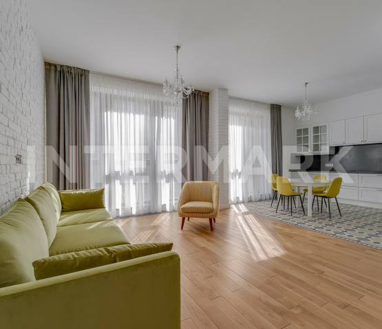 Apartment, 4 rooms Residential complex REDSIDE 2nd Chernogryazskaya Street, 6, korp. 2, Photo 1